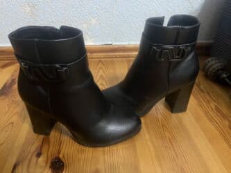 Kişi ayaqqabıları: Çəkmə, Ölçü: 35, rəng - Qara, Yeni — 1