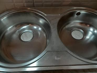 parket pol: Yeni Dairəvi Mətbəx çanağı, Paslanmaz polad, Ödənişli çatdırılma — 2