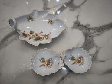 qedimi qab qacaq: Qədimi vintaj limon və kürü qablar farfor el işi Grd boyuk 85 azn — 1