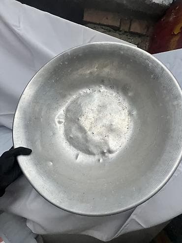 piknik sufresi: Kasalar, 1 əd, rəng - Gümüşü, Metal, SSRİ — 3