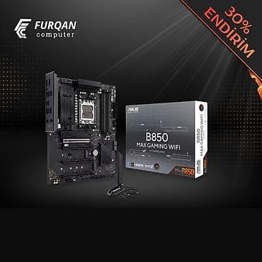 Asus B850 MAX GAMING WIFI 🆕 TAM YENİ VƏ QUTULU MƏHSULLAR 📝 1 İL