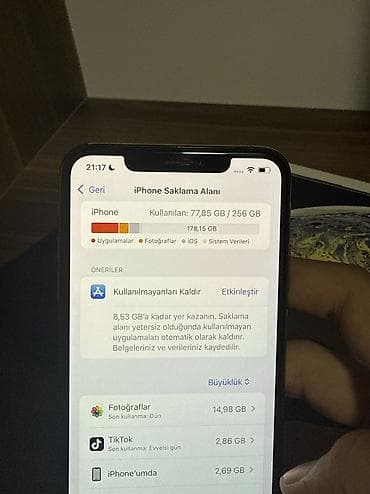 iphone 14 pro case: IPhone Xs Max, 256 GB, Qızılı, Simsiz şarj, Face ID — 7