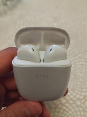 beats qulaqlıq: İşlənmiş Simsiz (Bluetooth) Qulaqcıqlar, Baseus, rəng - Ağ — 3