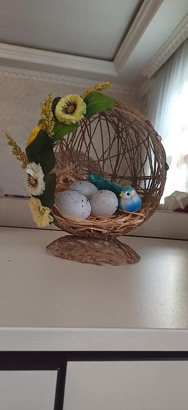 Хонча: Əl işləri Bayram dekor kompozisiyaları. Qiymətlər dekorlara görə — 10