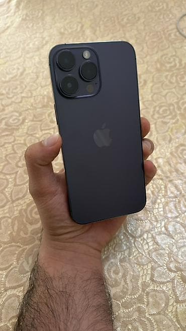 apple homepod mini: IPhone 14 Pro, 256 GB, Deep Purple, Face ID — 2