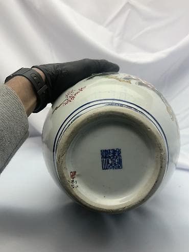 yapay gul: Bir vaza, Farfor — 3