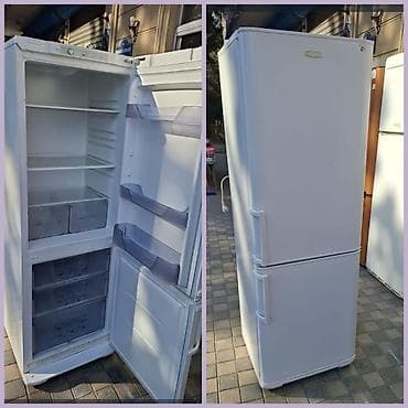 İki qapılı soyuducu (aşağıda dondurucu) - Rəng: ağ - Dizayn: üst