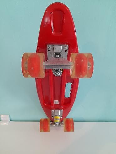 Uşaq/yeniyetmələr üçün mini kruizer skeytbordu.ölçü:58 sm təkərləri — 2