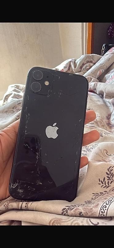 iphone 12 dubay varianti: IPhone 11, Черный, Битый — 1