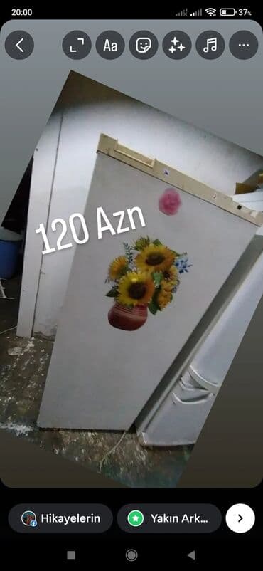 soyuducu gəncə: 2 qapılı Soyuducu Satılır, rəng - Ağ — 3