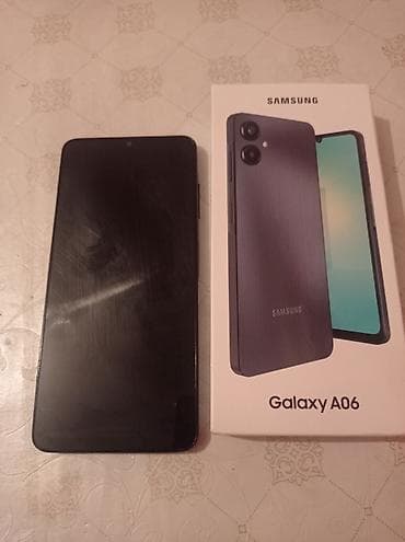 a12 ikinci el: Samsung Galaxy A06, rəng - Qara — 1