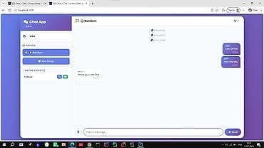 Web site cox funksiyali chat sistemi Xüsusiyyətlər: - Mətni ani — 3