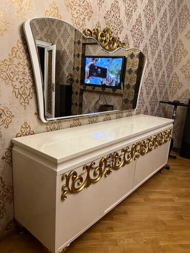 divan ustu parcalar: Turkiya istehsalı qonaq desti satılır hec bir cizigi yoxdur — 3