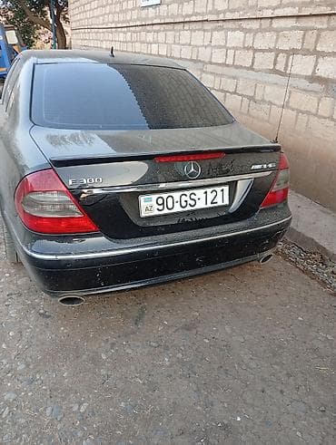 amg deflektor: UNVAN CƏLİLABAD PONLU FULL Mercedes-Benz E 300 sedan - Korpus: W211 — 2