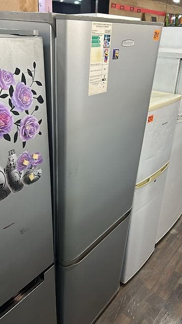 soyuducu qapi rezini: Ikki qapılı soyuducu – altda dondurucu bölmə - Rəng: gümüşü (inox — 2