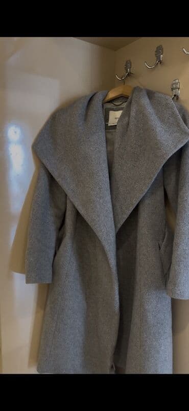 Palto, Mango, S, M, L, rəng - Boz