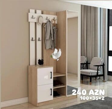 шкафы купе в баку цены: Новый, Распашной, Прямой шкаф, Шкаф в прихожей — 1