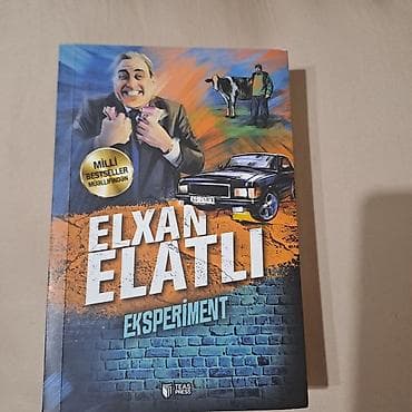Məhsul: Kitab – “Eksperiment” Müəllif: Elxan Elatlı Nəşriyyat: TEAS
