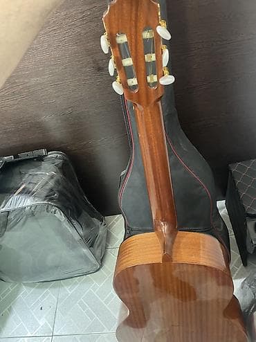 gitara sim: Klassik akustik gitara + yumşaq çanta - 4/4 ölçülü klassik gitara — 3