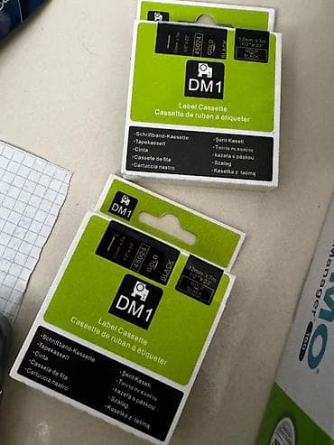 принтер баку: DYMO LabelManager 160 – portativ etiket yazıcısı, üzərində 2 ədəd — 6