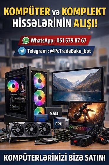 nokia 6300 satın alın: Xidmət: Kompüter və komplekt hissələrin alınması – Stolüstü PC — 1