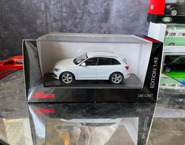 maşın modeli: Коллекционная модель AUDI Q5 PA White 2013 Schuco Scale 1:43 Art. — 1
