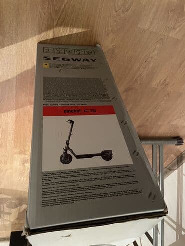 scuter electric: - Ninebot F3, 2024 il — 2