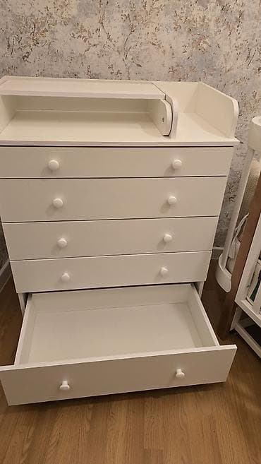 gənc mebel: Oğlan və qız üçün, Beşik, Komod — 7