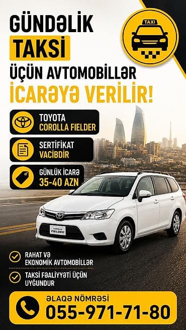 Günlük, Toyota, Depozitsiz lalafo.az -da Günlük, Toyota, Depozitsiz