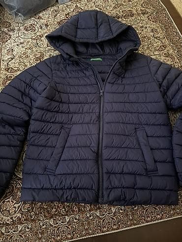 Pencəklər: Yüngül puf şişmə qış gödəkçəsi - Rəng: tünd göy (navy) - Model — 1