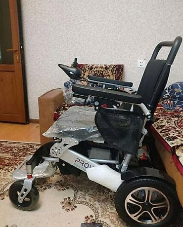 əlil arabası: Elektrik təkərli arabası – yığılabilən, yüngül alüminium konstruksiya — 7