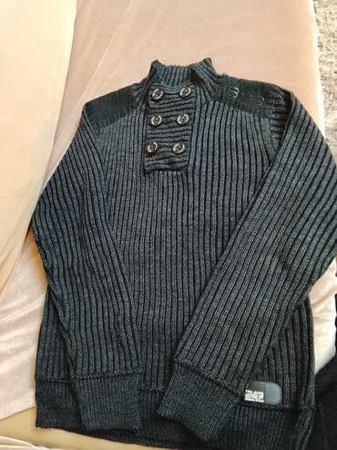 i̇sti uşaq koftaları: Uşaq sviteri – T‑TRAXX, ölçü 10A - Rəng: tünd boz/qartalmış qara — 1