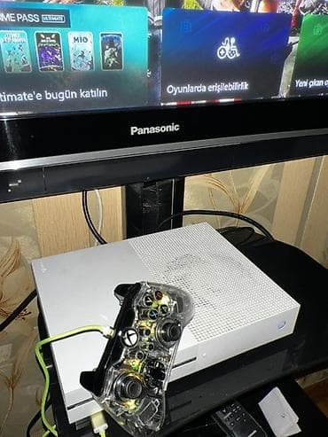 komputer core i5: Xbox One S (ağ rəng) 500Gb 36 Oyun 2 Cd Ufc4+Fifa19 Gamepass deyil — 1