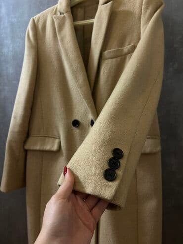 paltolar: Palto, Stradivarius, M, rəng - Bej — 2