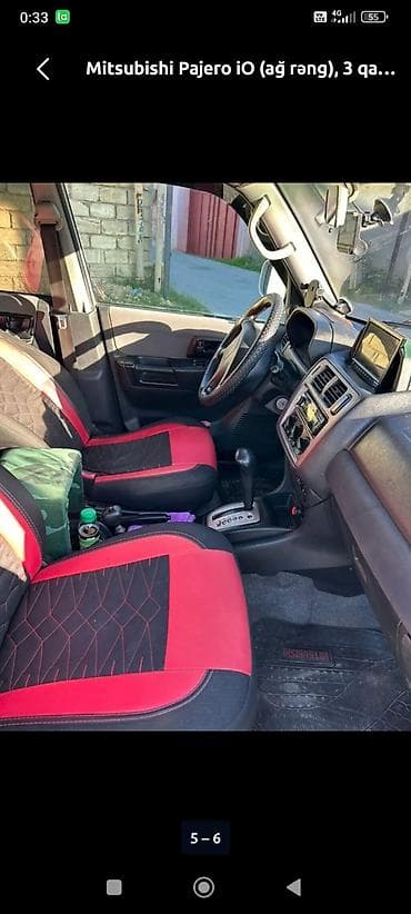 Mitsubishi Pajero iO – ağ rəngli, kompakt SUV tecilli satlir Texniki
