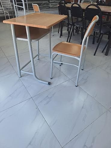uşağ maşın: Tək nəfərlik məktəb/desktr yazı dəsti - Dəst: 1 ədəd masa + 1 ədəd — 4