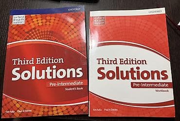 Birlikdə 8 AZN Oxford “Solutions” Third Edition – Pre-Intermediate