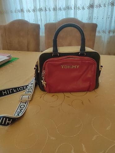 cuxol: Tommy Hilfiger brend tərzində çoxfunksiyalı qadın çantası. - Dizayn — 5