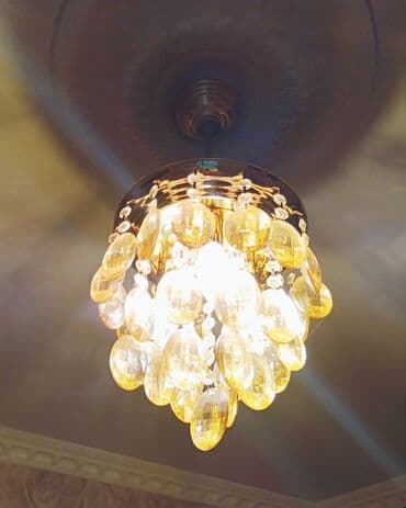 Projektorlar: Çılçıraq, 3 lampa, Şüşə — 2