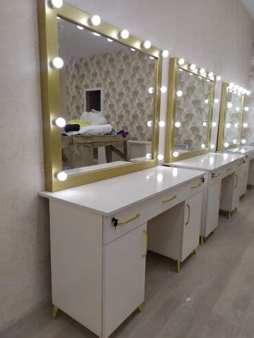 qəhvə stolu transformatoru: Yeni, Makiyaj üçün masa, Güzgülü — 2