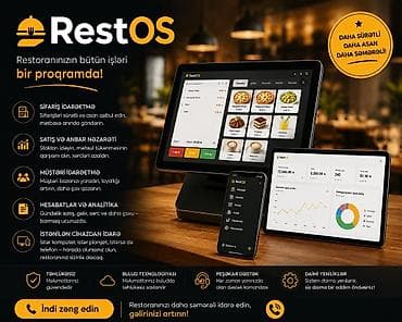 terezi proqrami yukle: RestOS — Restoran İdarəetmə Sistemi 🍽️ Restoranınızı daha sürətli və — 1