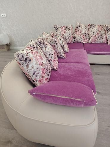 Künc divan, Açılmayan, Bazasız, Süni dəri, Çatdırılma yoxdur