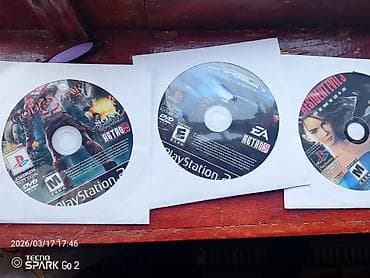 iphon 1: Sony PlayStation 2 Slim (PS2) oyun konsolu işlək vəziyyətdə cohlu — 8