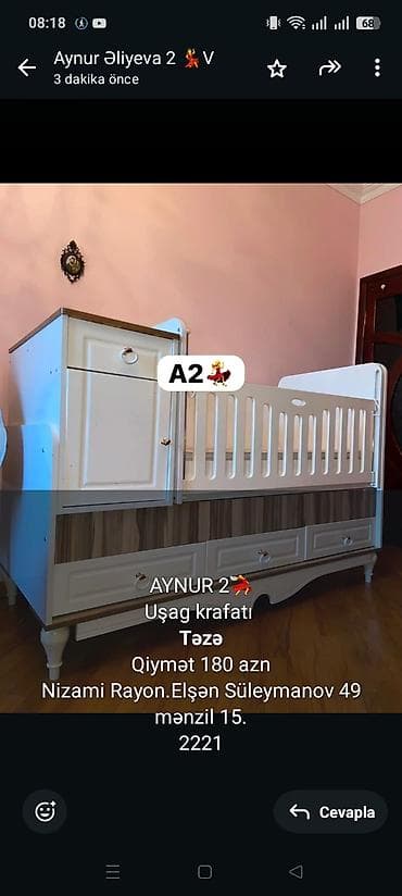 AYNUR 2💃 Uşag krafatı *Təzə* Qiymət 180 azn Nizami Rayon.Elşən — 1