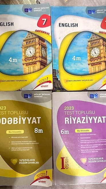 DİM (Dövlət İmtahan Mərkəzi) nəşrləri – hazırlıq kitabları və test — 1
