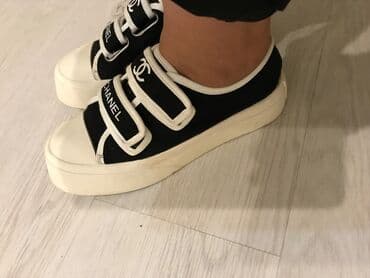 высокие кеды: Размер: 39, цвет - Белый, Б/у — 7