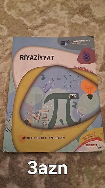 İdman və hobbi: Məhsul: Riyaziyyat qiymətləndirmə tapşırıqları kitabları - 6-cı sinif — 3