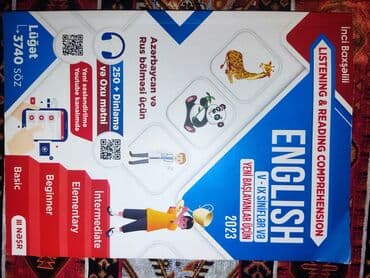 книги на английском бишкек: İngilis dili dinləmə kitabıdır (speaking)təzədi 4-5dəfə işlədilib — 1