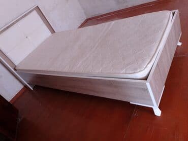 2 ci el yataq: İşlənmiş, Təknəfərlik çarpayı, Bazasız, Matras ilə, Siyirməsiz — 2