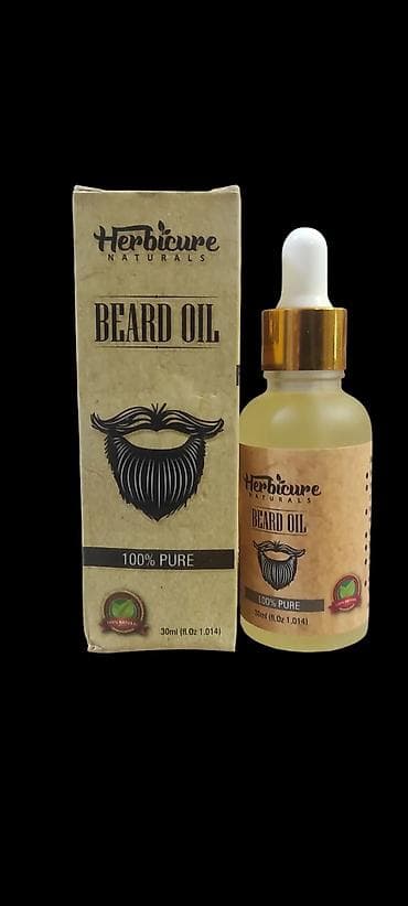 qurd yağı nedir: Herbicure Naturals Beard Oil – saqqal üçün yağ - Həcm: 30 ml (1.0 fl — 2